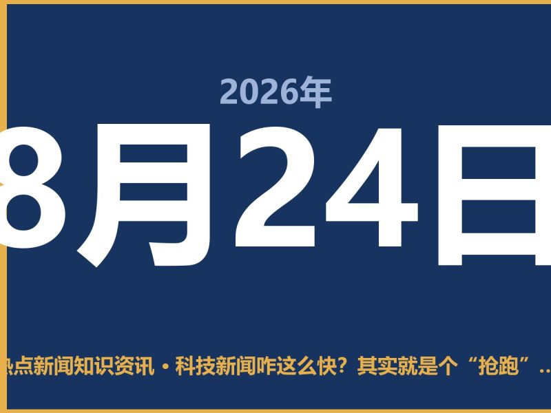 科技新闻咋这么快?其实就是个“抢跑”的圈子-抱朴网事俱乐部