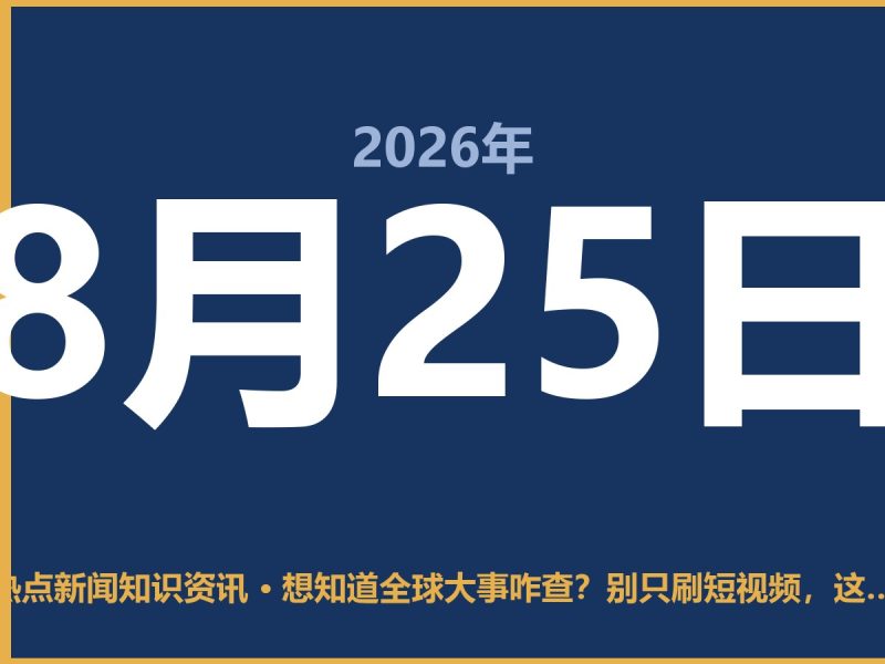 想知道全球大事咋查?别只刷短视频,这几个路子才靠谱-抱朴网事俱乐部