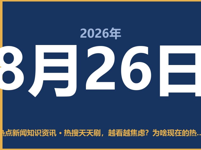 热搜天天刷,越看越焦虑?为啥现在的热搜真不能乱看了-抱朴网事俱乐部