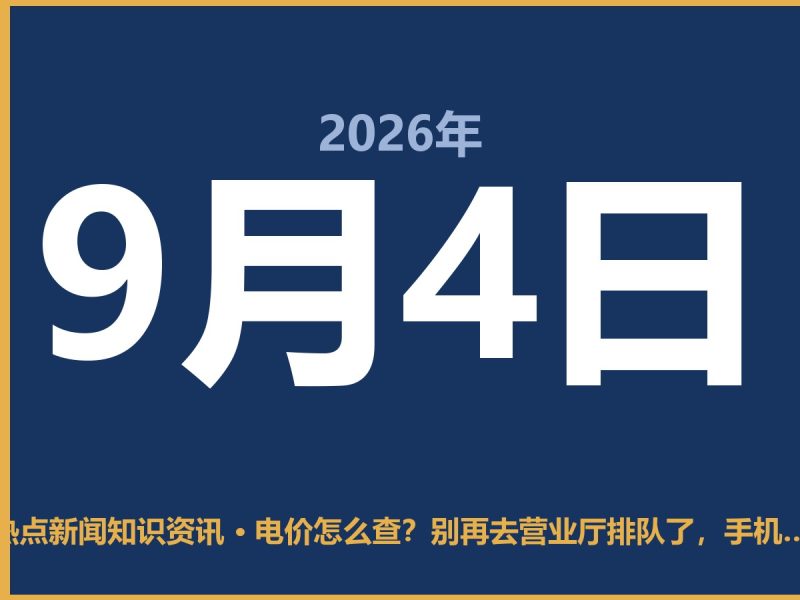 电价怎么查?别再去营业厅排队了,手机点两下就行-抱朴网事俱乐部